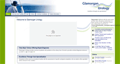 Desktop Screenshot of glamorganurology.com